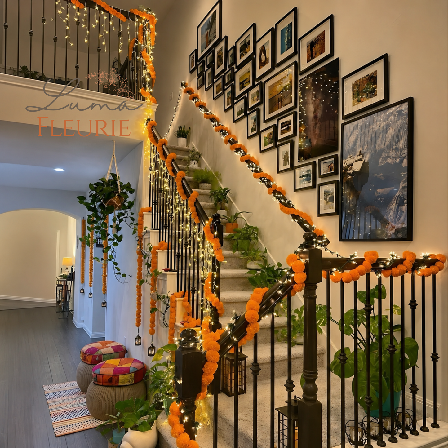 Luxury Staircase Décor