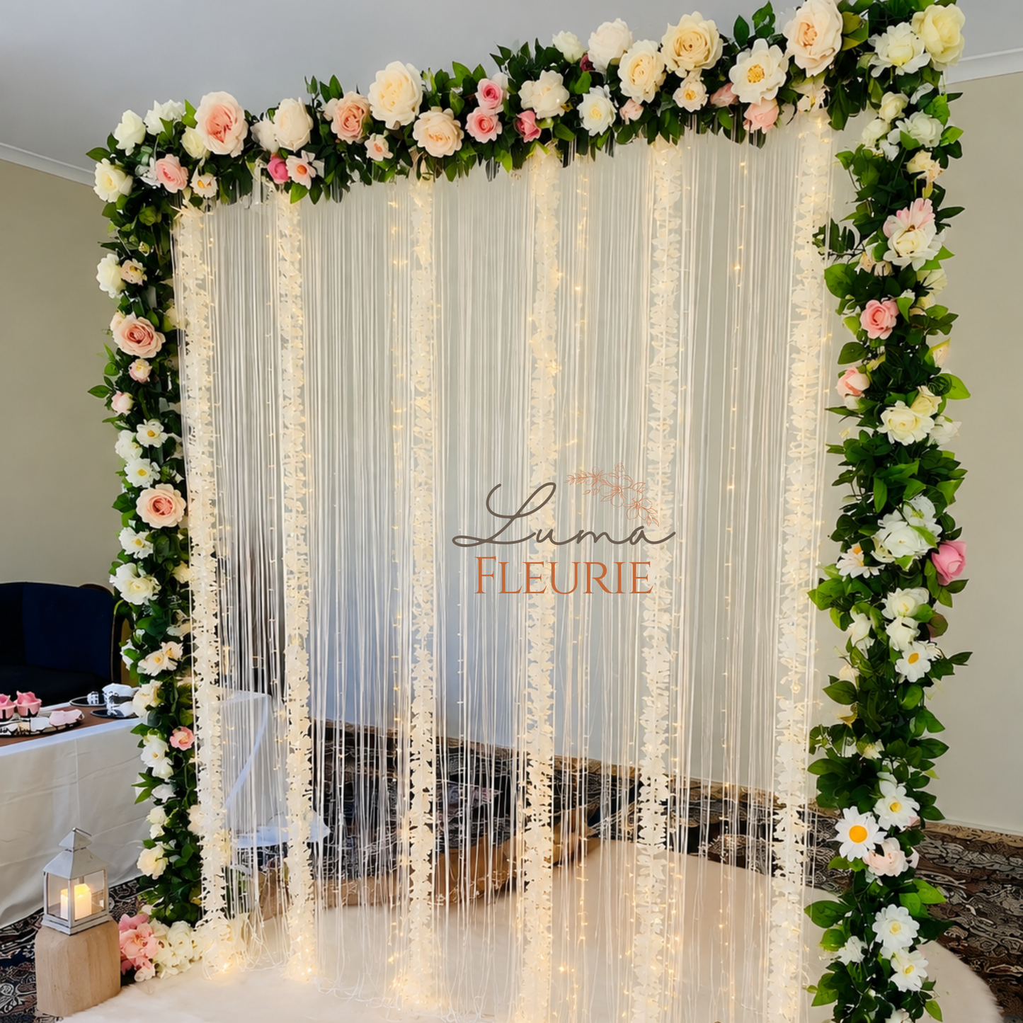 Enchanted Floral Backdrop
