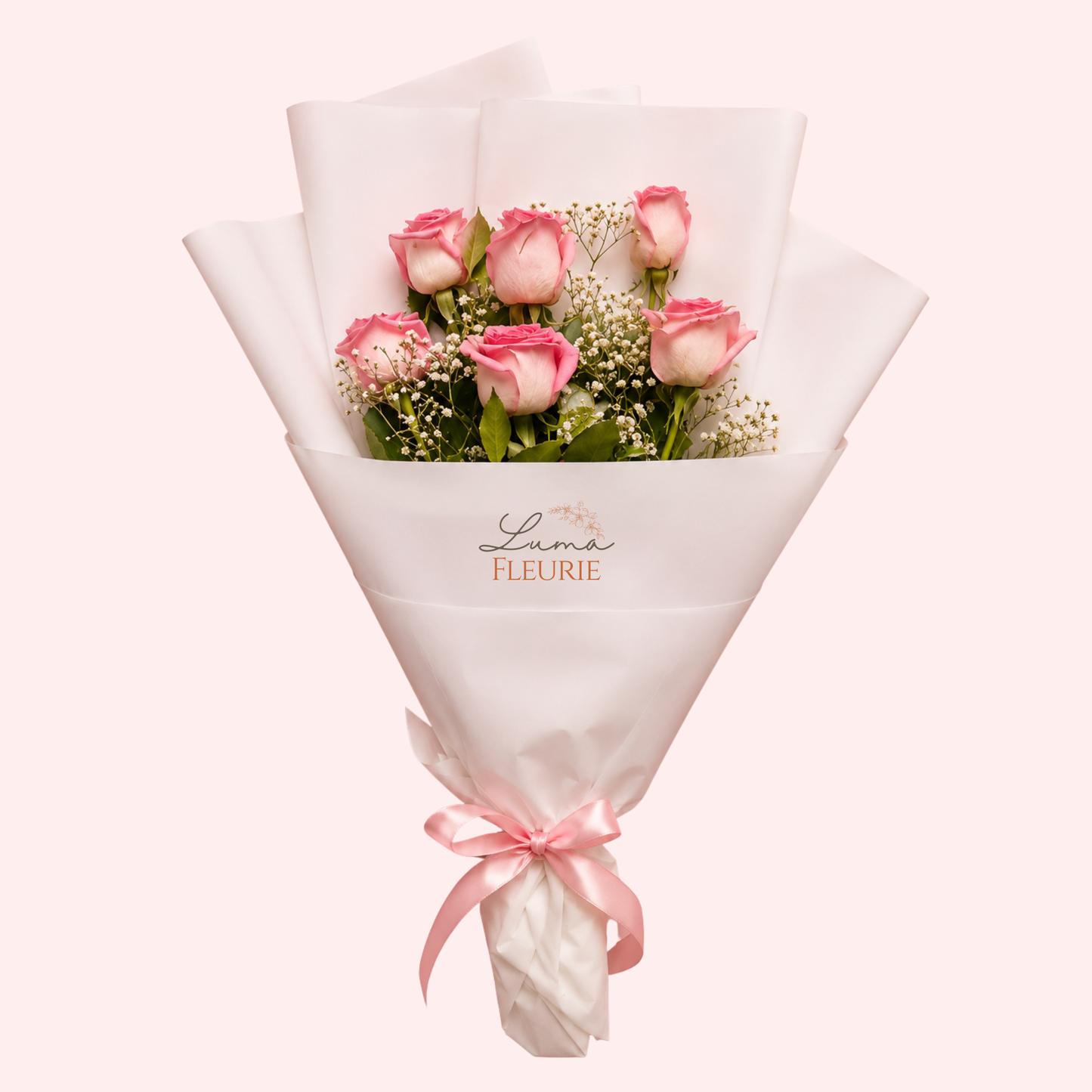 Blush Grace Rose Bouquet