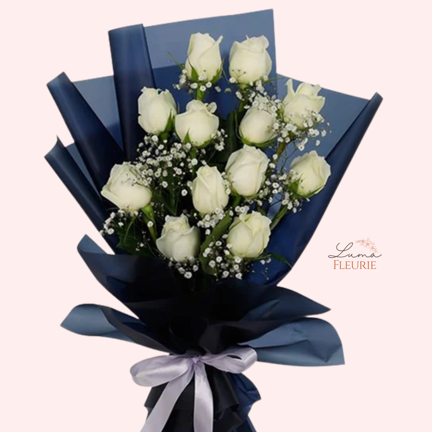 Ivory Elegance Rose Bouquet