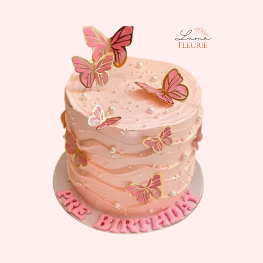 Blush Butterfly Celebration Bake